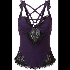 Killstar Lydia Harness Top